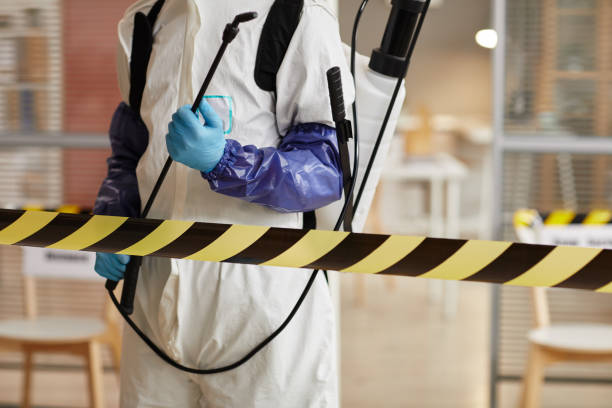 Professional Biohazard Cleanup technician working in North Olmsted, OH